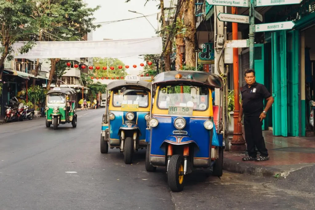 Tuk Tuk em Bangkok