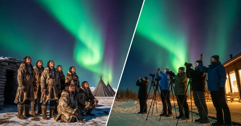 Povos Antigos Quanto Modernos Tem Uma Grande Admiração pela Aurora Boreal
