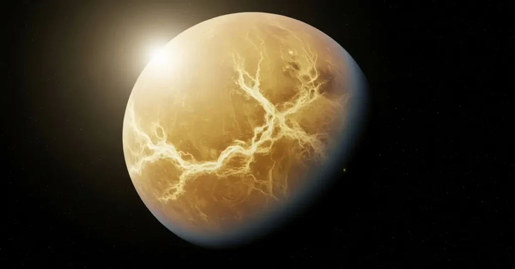 Foto do Planeta Vênus