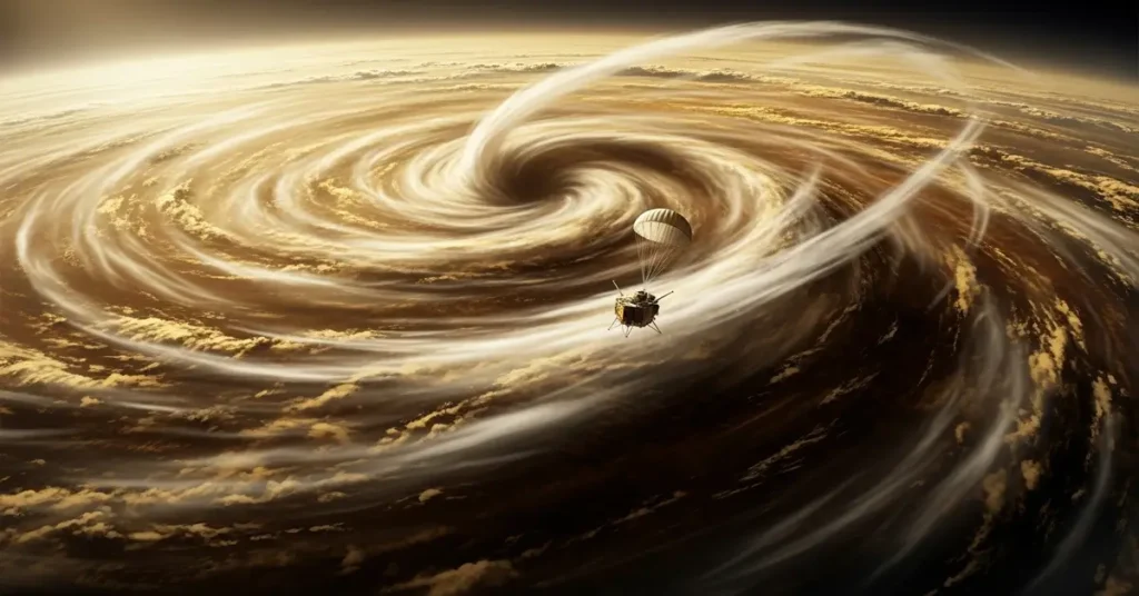 Qual é a Velocidade dos Ventos no Planeta Vênus ?