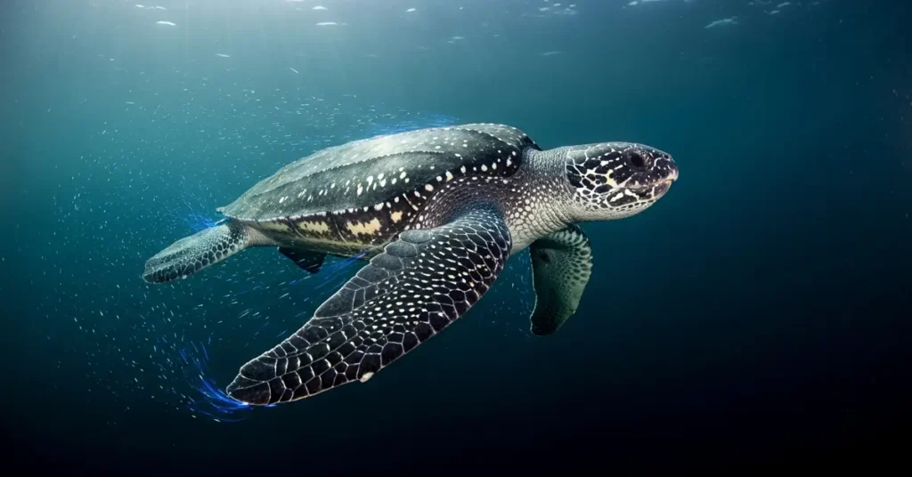 A Imponente Tartaruga de Couro