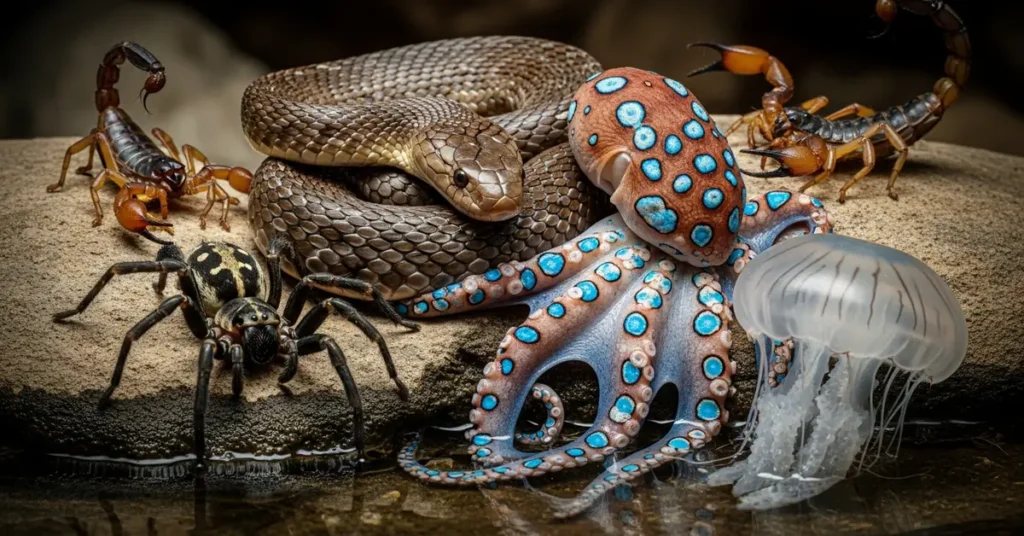 Animais Venenosos Reunidos