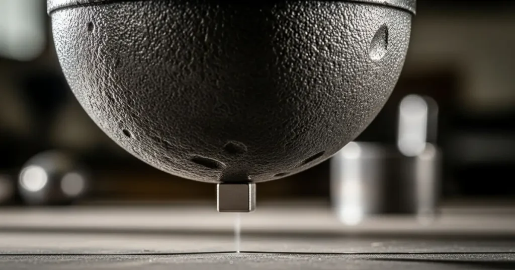 Imã neodímio tem uma força de atração impressionante