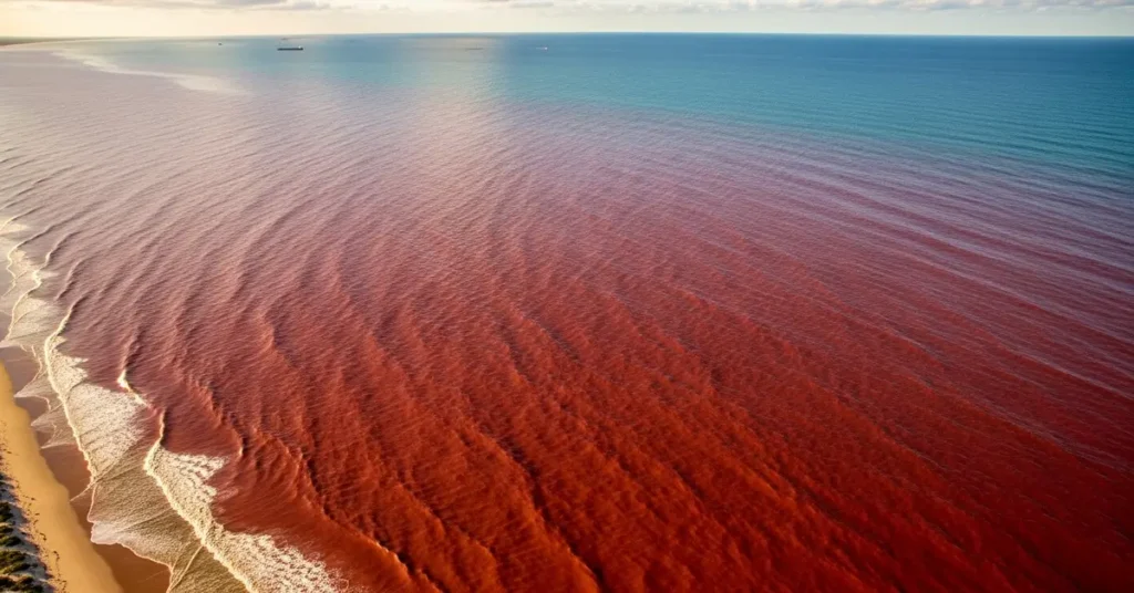 A Maré Vermelha Pode Ser Causada Pelo Excesso de Plânctons