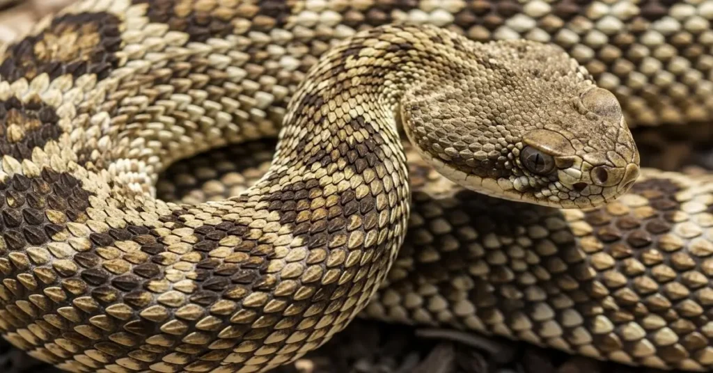 Cobra Cascavel Vista de Cima