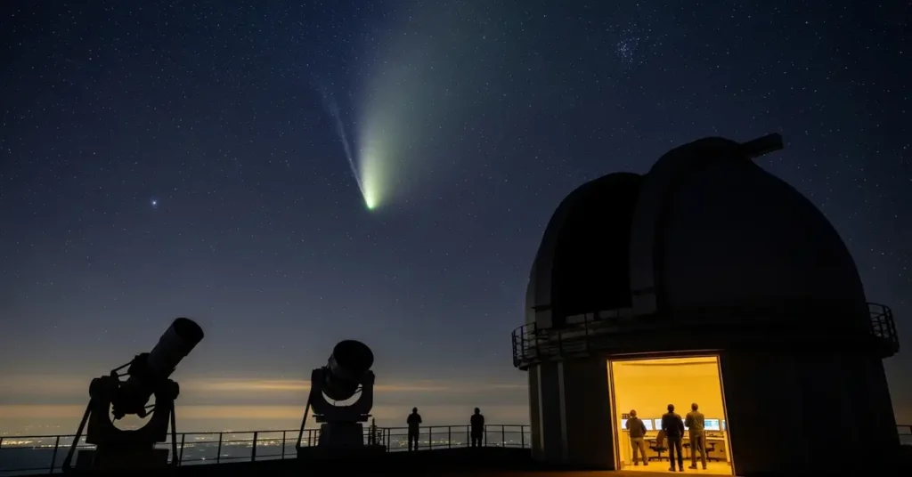 O Cometa 3IATLAS Está Sendo Observado Por Orgãos Internacionais