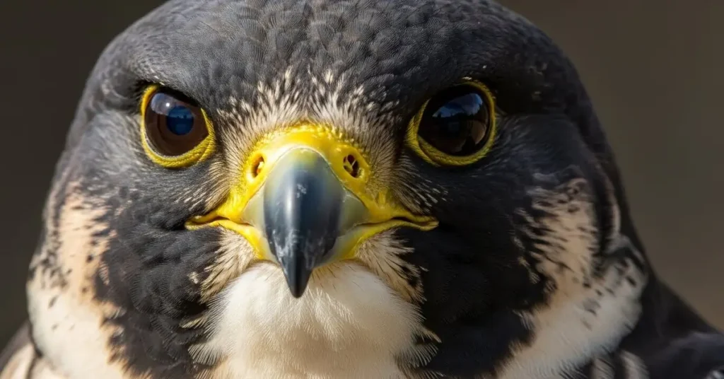 Olhos do Falcão Peregrino