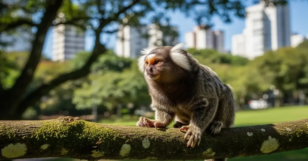 Sagui em Ambiente Urbano